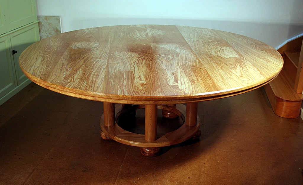 Ash circular table