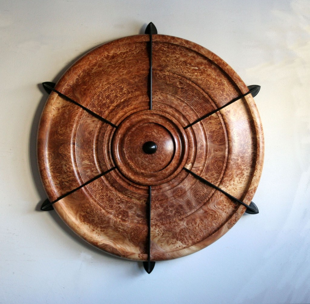 Burr elm wall art